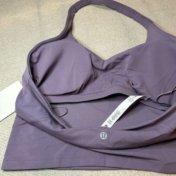 Lululemon Women’s Align Halter Tank Top Size 12 NWT $78 Purple Ash Rare - Picture 6 of 7